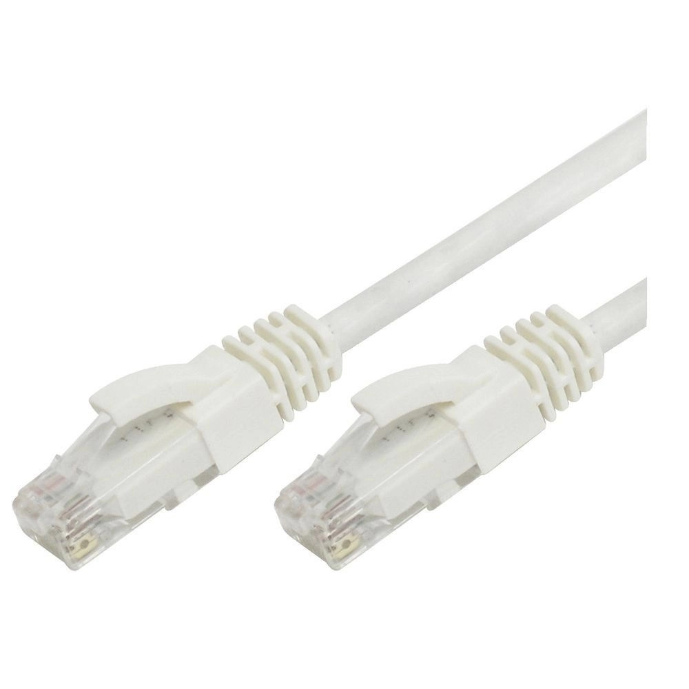 Generic Ethernet Patch Cord CAT5E, RJ45 LAN Cable 1.5 Yards (White) Ethernet Patch Cord CAT5E, RJ45 LAN Cable 1.5 Yards (White) - Image 2
