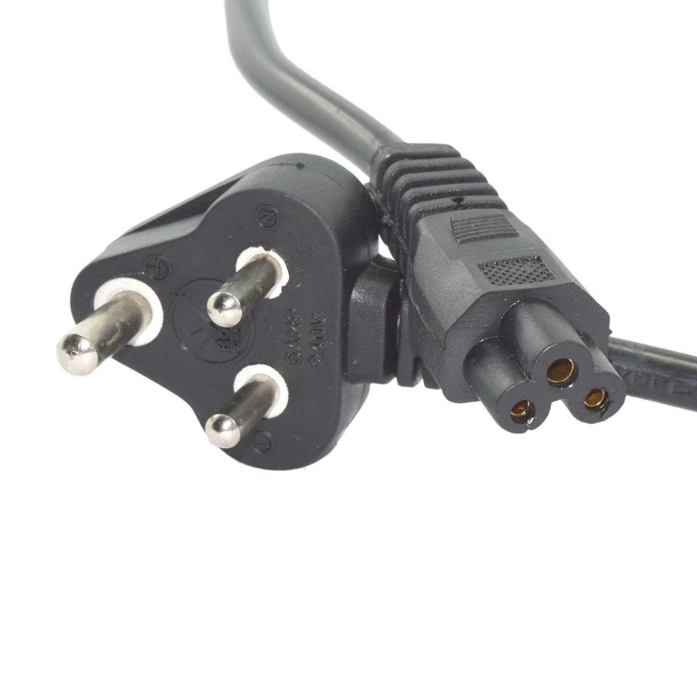 Generic Supreme Quality 1.2 Meter 3Pin Power Cord for Laptop (Black) Supreme Quality 1.2 Meter 3Pin Power Cord for Laptop (Black) - Image 3