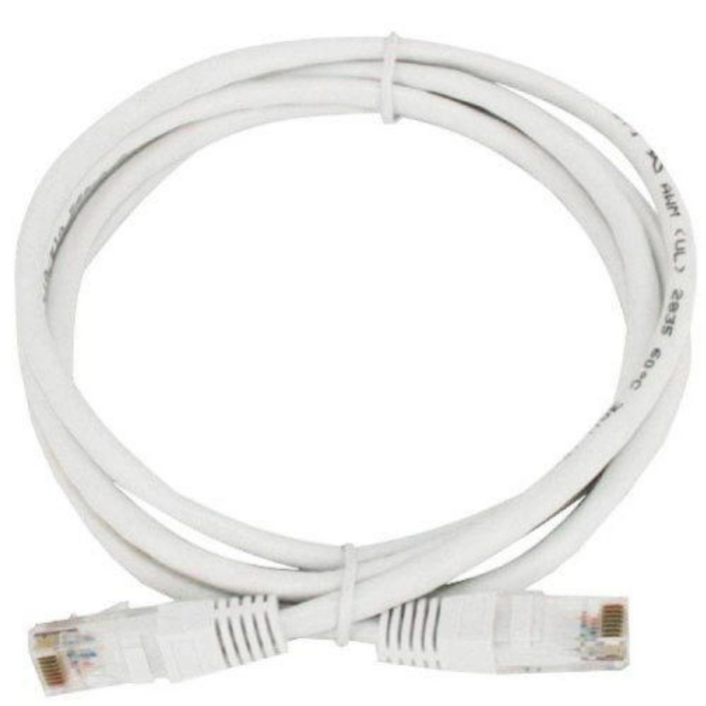 Generic Ethernet Patch Cord CAT5E, RJ45 LAN Cable 1.5 Yards (White) Ethernet Patch Cord CAT5E, RJ45 LAN Cable 1.5 Yards (White)