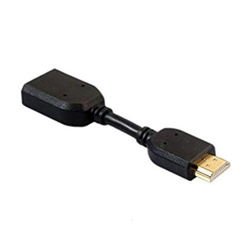Generic Male to Female HDMI Cables 0.1 (Black) Male to Female HDMI Cables 0.1 (Black)
