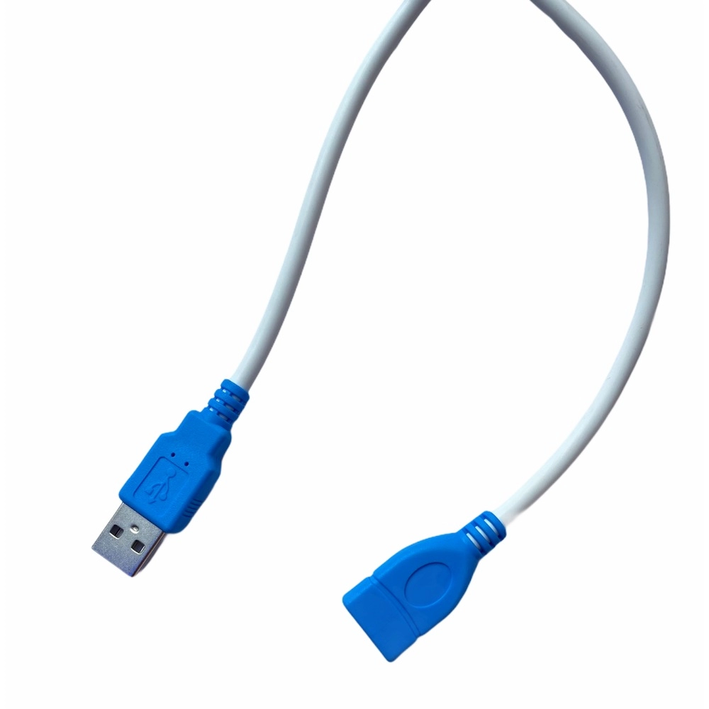 Generic USB Male to Female Extension Cable 3 Yards Supports LCD, LED, TV USB Ports Connects Printer, PC, External Hard Drive (White) - Image 3