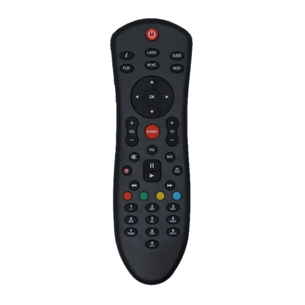 Generic DTH Set Top Box Remote (With Recording), Compatible With Dish TV Sd_Hd Set Top Box Remote_Old Remote Functions Must Be Exactly Same (Color:Multi) DTH Set Top Box Remote (With Recording), Compatible With Dish TV Sd_Hd Set Top Box Remote_Old Remote Functions Must Be Exactly Same (Color:Multi)