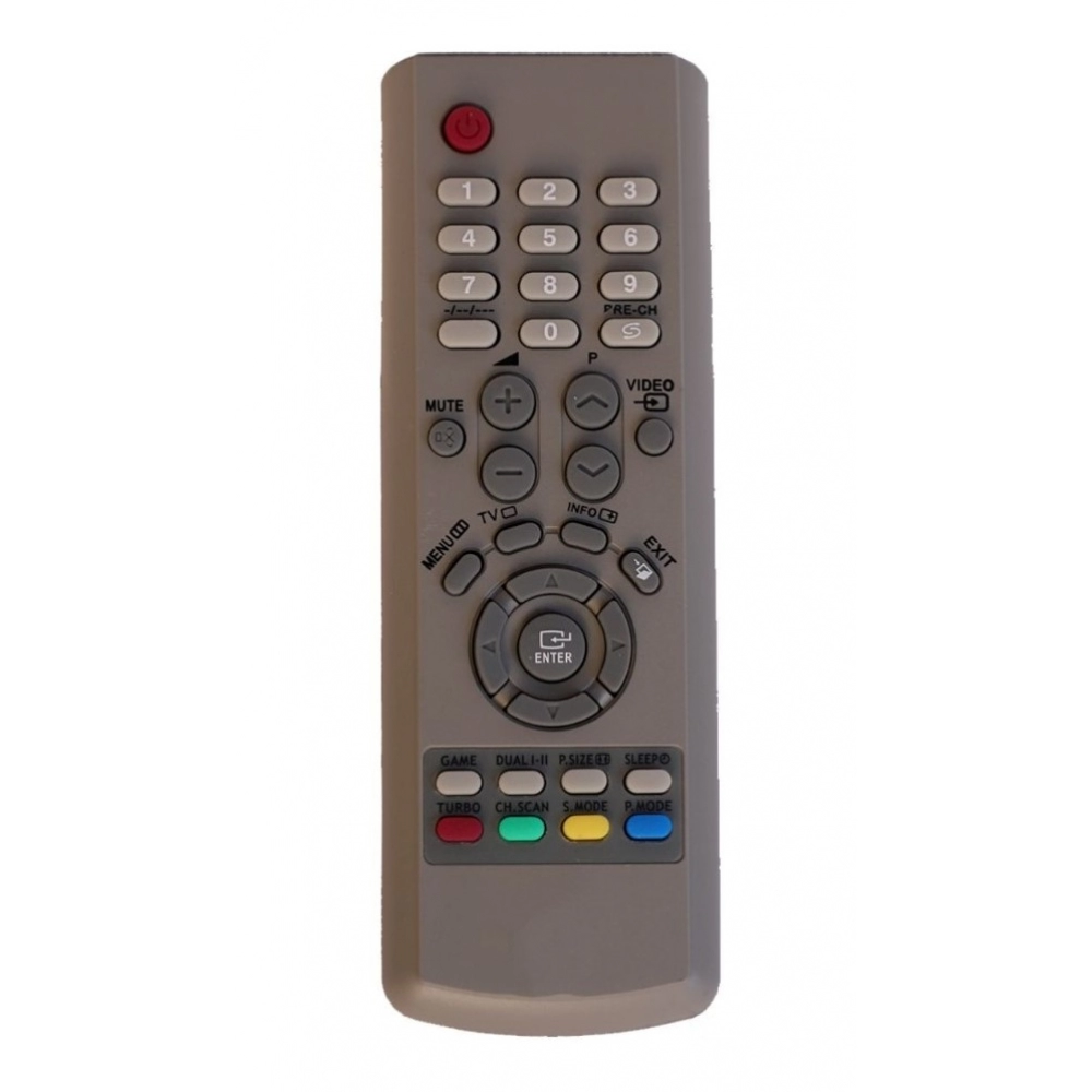 Generic Remote No. Sg58, Compatible With Samsung Crt TV Remote Control_Old Remote Functions Must Be Exactly Same (Color:Multi) Remote No. Sg58, Compatible With Samsung Crt TV Remote Control_Old Remote Functions Must Be Exactly Same (Color:Multi)