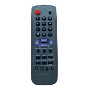 CRT TV Remote No. URC128, Compatible with Sharp CRT TV Remote (Exactly Same Remote will Only Work)