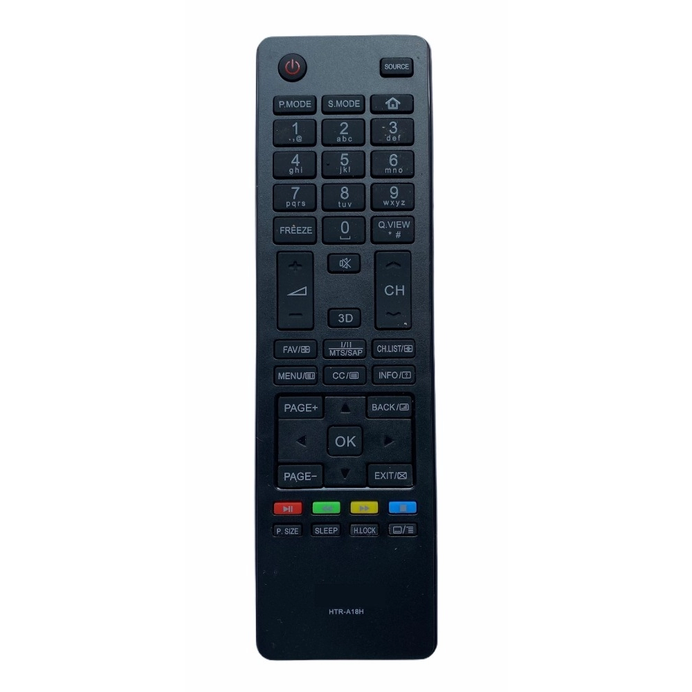 Generic LED/LCD Remote No. 18H, Compatible with Haier LCD/LED TV Remote Control (Exactly Same Remote will Only Work) LED/LCD Remote No. 18H, Compatible with Haier LCD/LED TV Remote Control (Exactly Same Remote will Only Work)