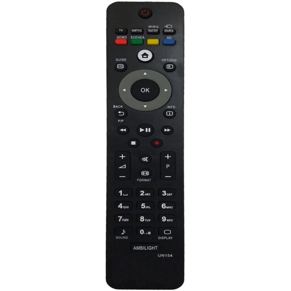 Generic LCD/LED Remote No. UN154, Compatible with Philips LCD/LED TV Remote Control (Exactly Same Remote will Only Work) LCD/LED Remote No. UN154, Compatible with Philips LCD/LED TV Remote Control (Exactly Same Remote will Only Work)