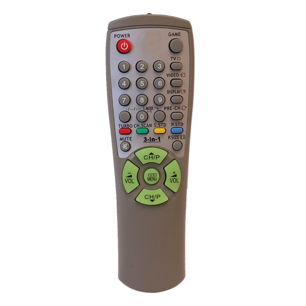 Generic CRT TV Remote No. 00258A SG16, Compatible with Samsung CRT TV Remote Control (Exactly Same Remote will Only Work) CRT TV Remote No. 00258A SG16, Compatible with Samsung CRT TV Remote Control (Exactly Same Remote will Only Work)