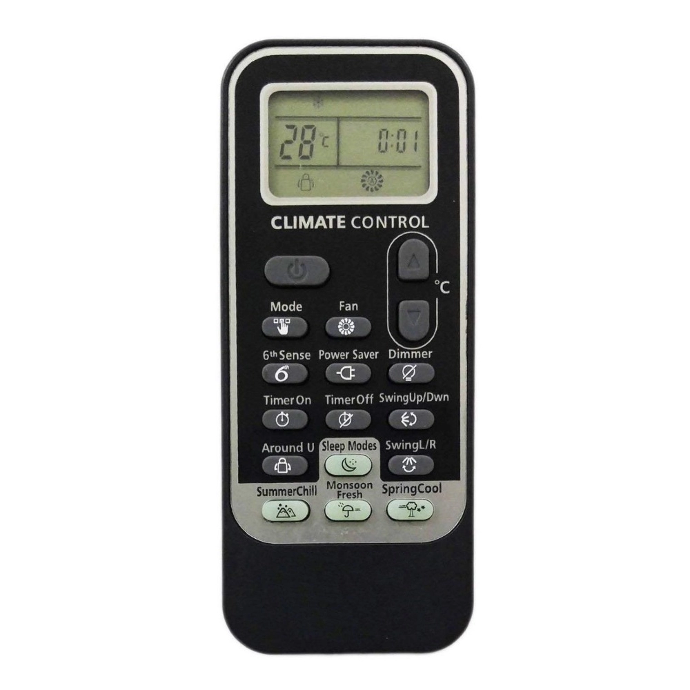 Generic Remote No. 192 (Black), Compatible with Whirlpool AC Remote Control (Exactly Same Remote will Only Work) Remote No. 192 (Black), Compatible with Whirlpool AC Remote Control (Exactly Same Remote will Only Work)