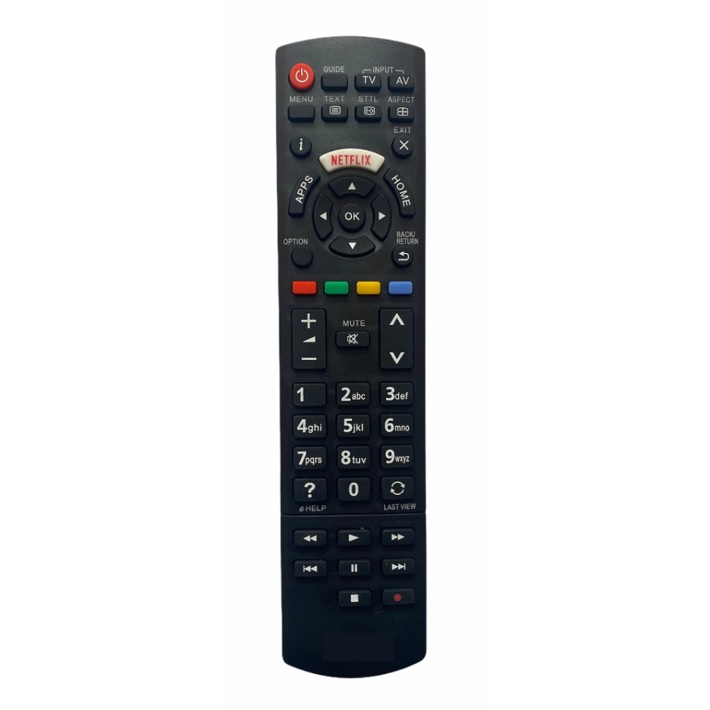 Generic Remote with Netflix Function (No Voice), Compatible with Panasonic Smart TV LCD/LED Remote Control (Exactly Same Remote will Only Work) Remote with Netflix Function (No Voice), Compatible with Panasonic Smart TV LCD/LED Remote Control (Exactly Same Remote will Only Work)