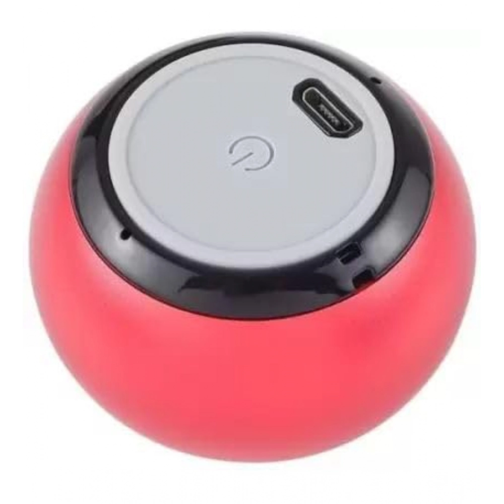 Generic Plastic Rubber Wireless M3 Bluetooth Speaker (Red) - Image 3
