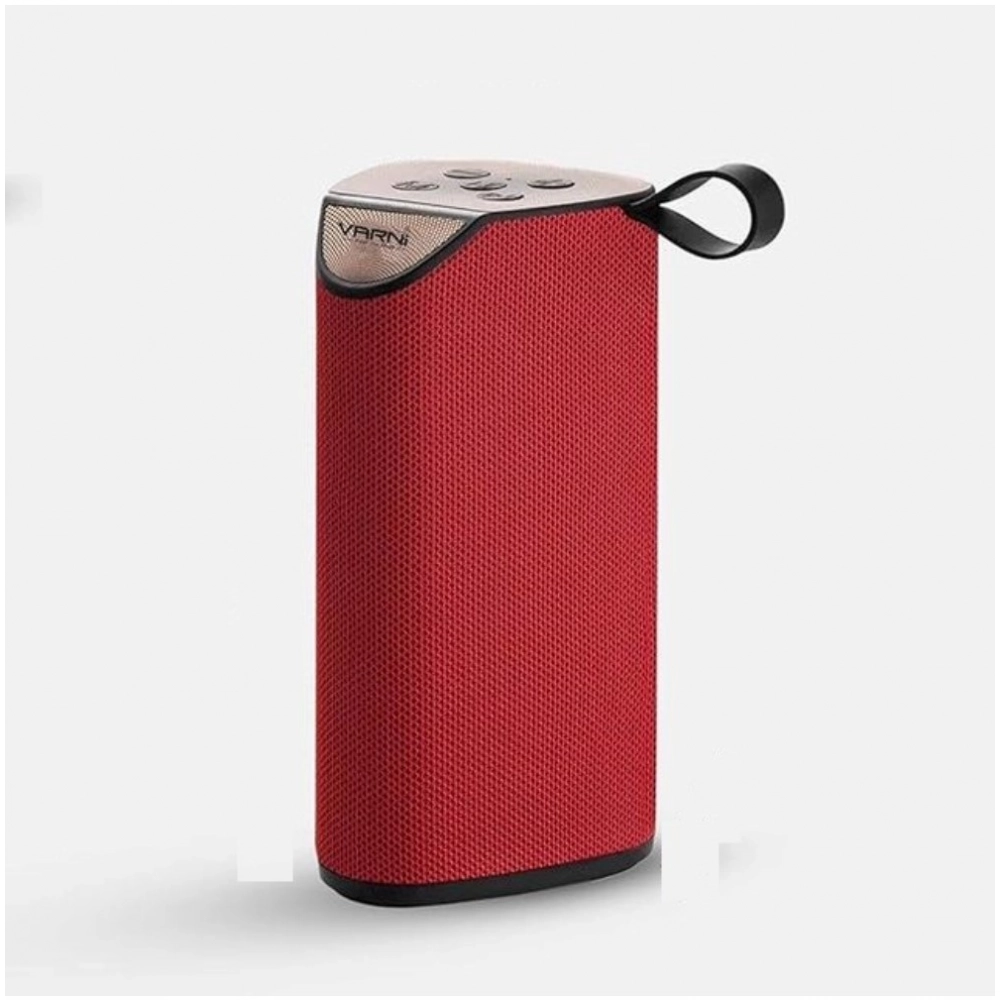 Generic Plastic Rubber Wireless TG111 Bluetooth Speaker (Red) - Image 2