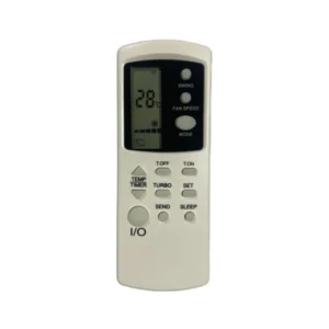 AC Remote No.31 No Backlight Haier AC Remote Control (White)