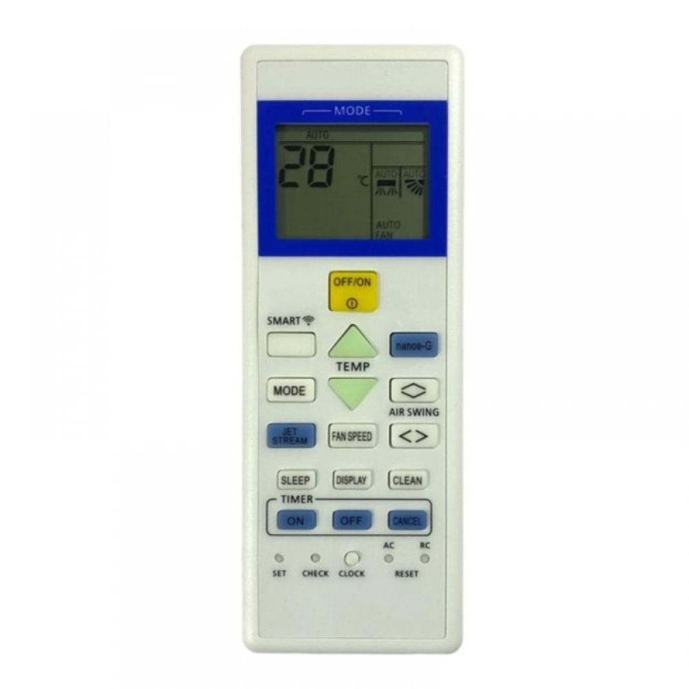 Generic Remote No. 157C (No Backlight), Compatible for Panasonic & Panasonic Inverter AC Remote Control (Exactly Same Remote will Only Work) Remote No. 157C (No Backlight), Compatible for Panasonic & Panasonic Inverter AC Remote Control (Exactly Same Remote will Only Work)