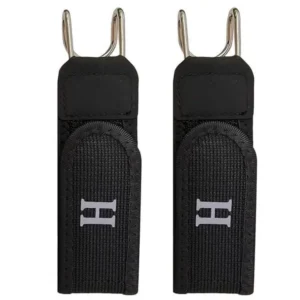 Generic Pack of 2 Buckle Less Belt Pair (Black)