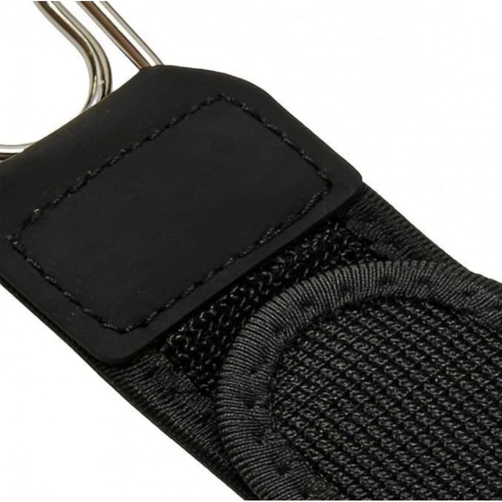 Generic Pack of 2 Buckle Less Belt Pair (Black) Pack of 2 Buckle Less Belt Pair (Black) - Image 4