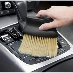 Generic Pack of 3 Car Dashboard Cleaning Brush (Black)