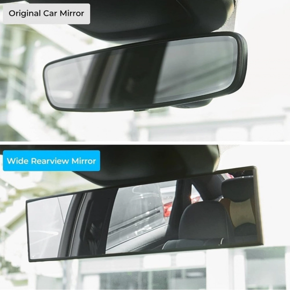 Generic Rear View Mirror (Black) Rear View Mirror (Black) - Image 3