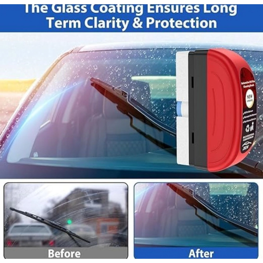 Generic Pack of 3 Automotive Oil Film Cleaning Brush (Red-Black) - Image 5