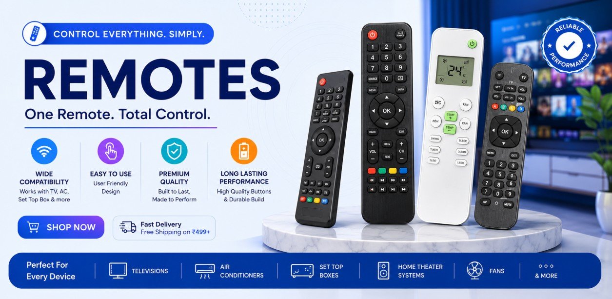 Smart Bignaam Remote Controls