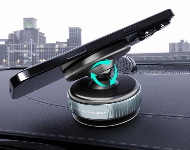 K009 Magnetic Phone Holder (Black) K009 Magnetic Phone Holder (Black) - Image 4