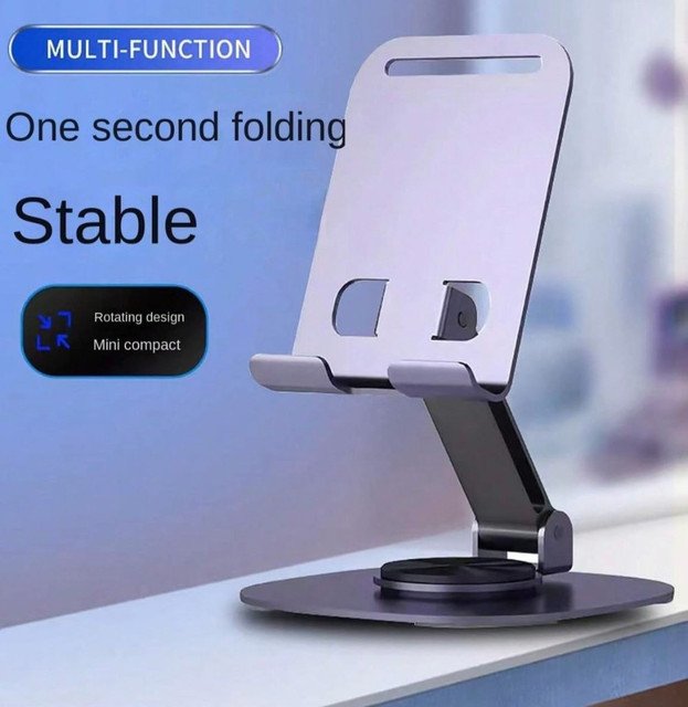 Foldable Mobile Stand (Grey) Foldable Mobile Stand (Grey) - Image 4