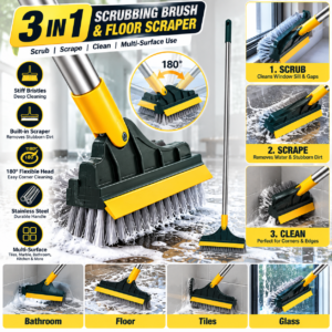 3-in-1 Floor Scrubber Infographic